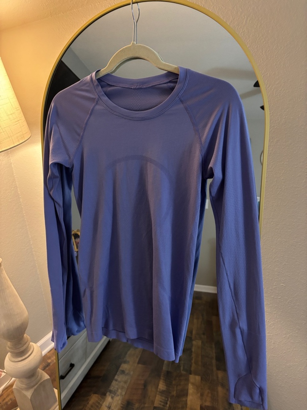 Light Purple Long Sleeve Lululemon Top